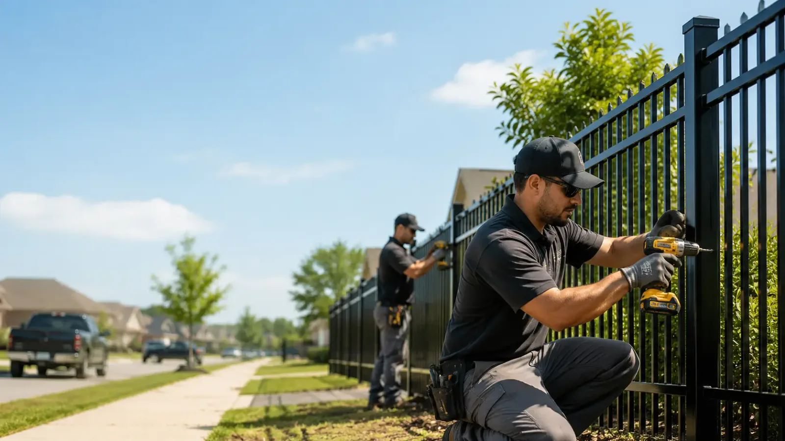 Metal Fence Installation in Powderly, KY